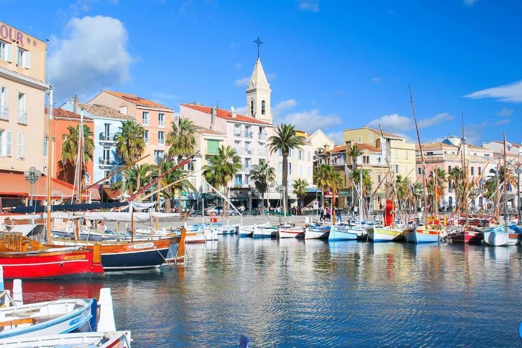 100 M De La Plage En Rdc Sanary-sur-Mer Extérieur photo